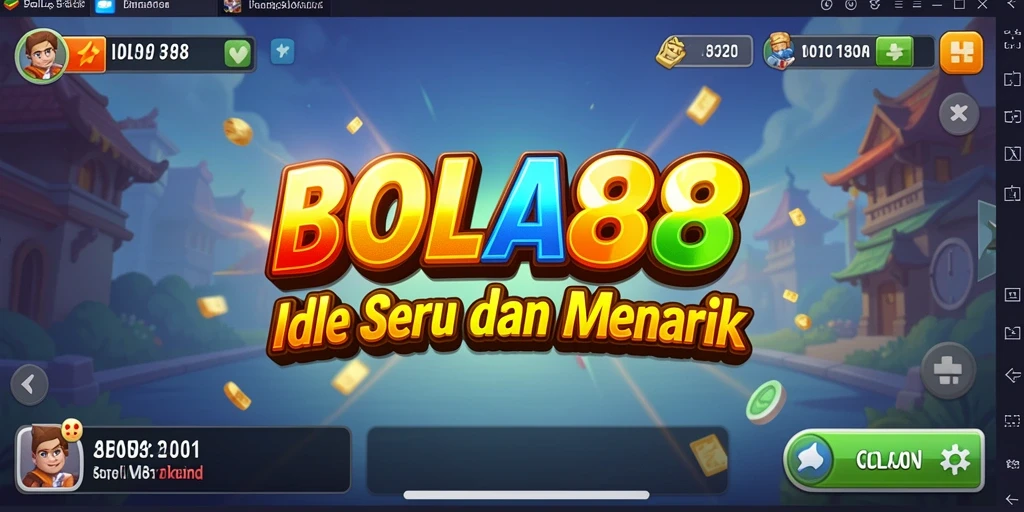 Tampilan gameplay BOLA88 yang seru dan menarik.