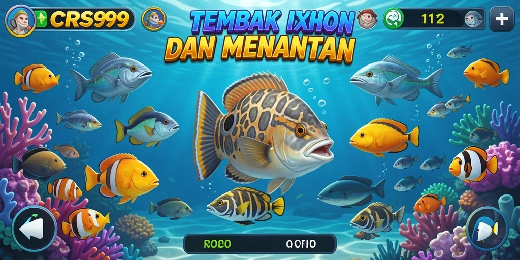 Screenshot gameplay Tembak Ikan yang seru dan menantang.