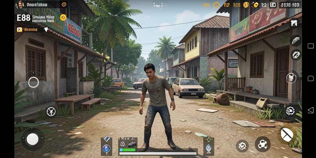 Tampilan gameplay E88 yang menakjubkan dan interaktif.