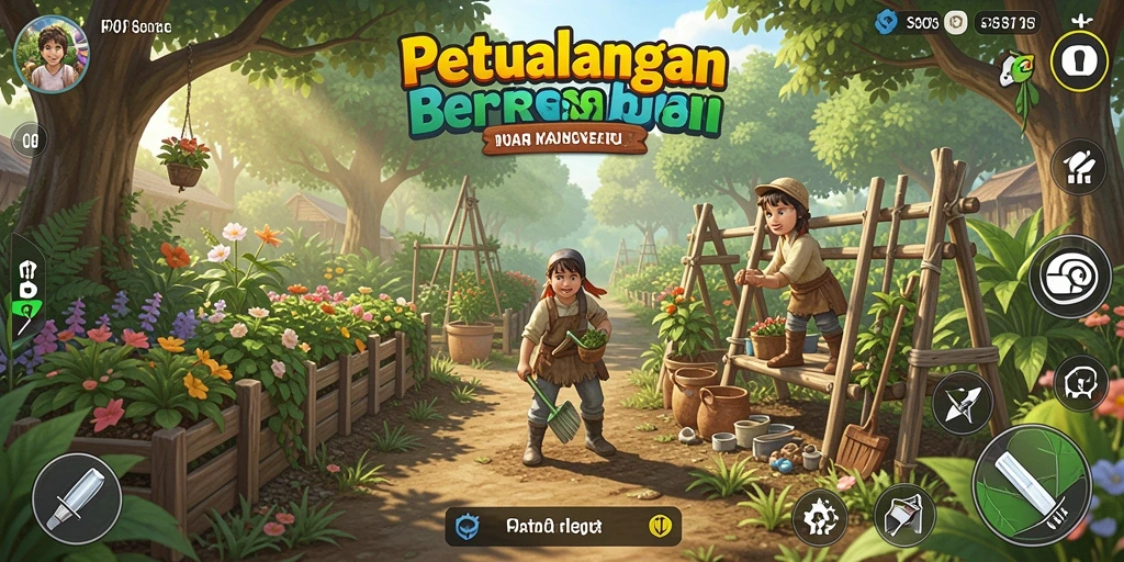 Tangkap momen seru dalam gameplay pertanian di F08.