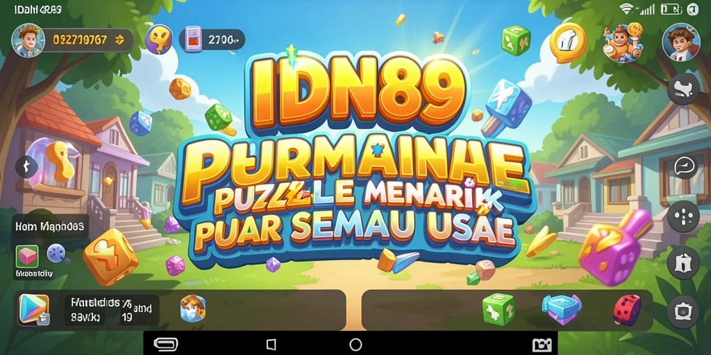 Tampilan gameplay seru dan menantang dari IDN89.