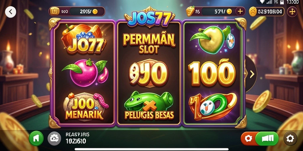 Tampilan gameplay menarik di JOS77 dengan fitur Slot interaktif.