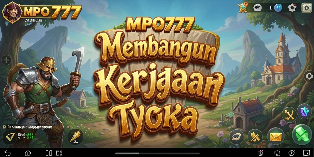 Tampilan gameplay MPO777 yang menarik dan strategis di genre Tycoon.