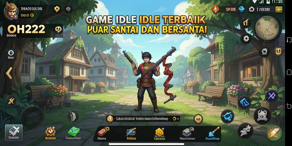 Tampilan menarik dari gameplay <strong>OH222</strong> yang menenangkan.
