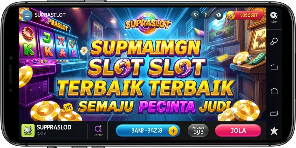 Tampilan gameplay SUPRASLOT yang menarik dan penuh warna.